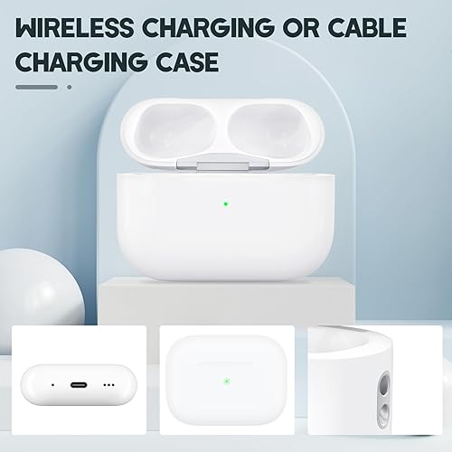 Miniatura 4 de Funda de carga compatible con Airpods de 1 y 2 generación, repuesto de la caja de carga inalámbrica Airpods1st y 2nd con botón de sincronización y