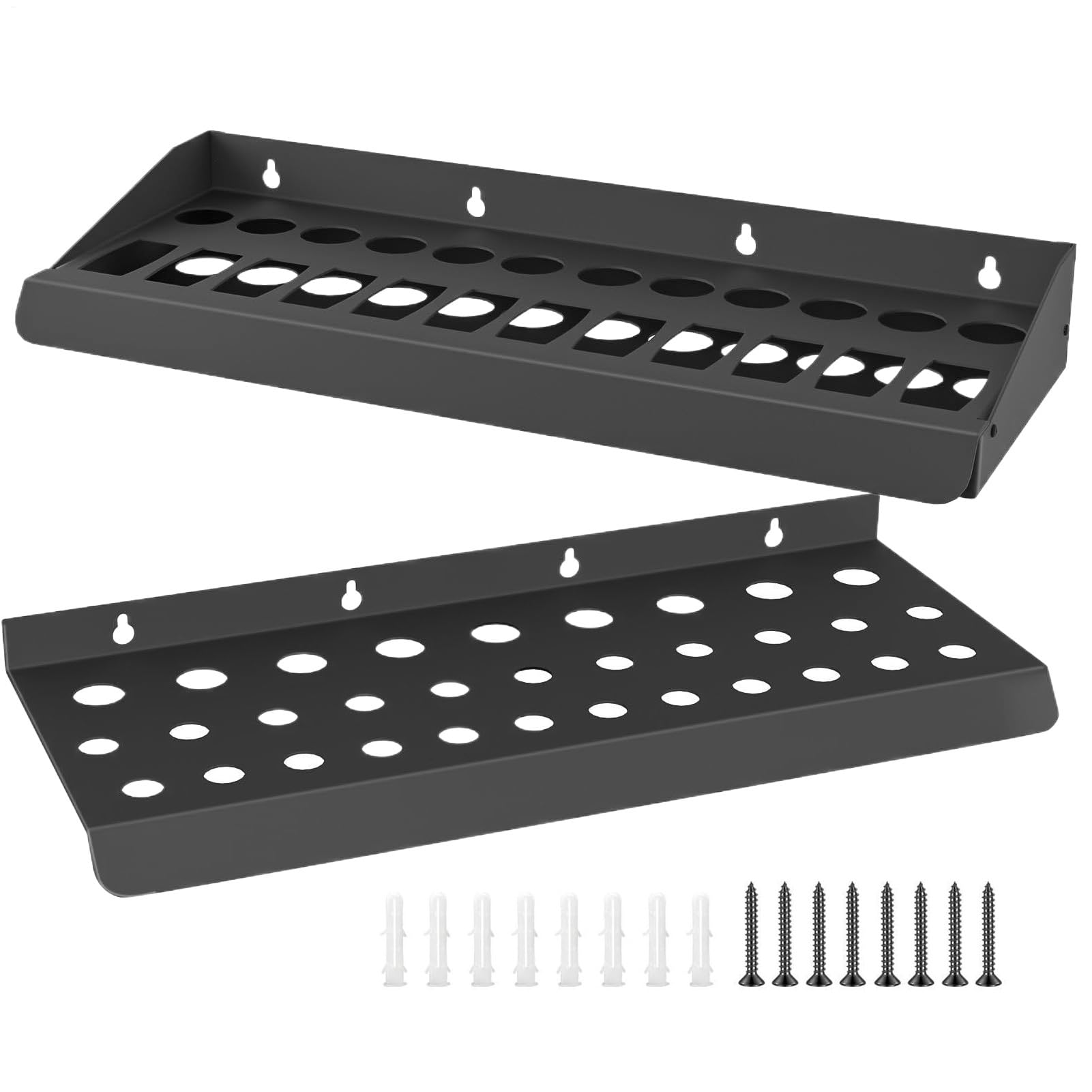 Rastrelliera Porta Cacciaviti Multifunzionale Organizer Porta Attrezzi | Rastrelliera da Parete in Ferro Robusto per Cacciaviti Multifunzionale, Portautensili per Dormitorio, Casa, Officina, Soggi