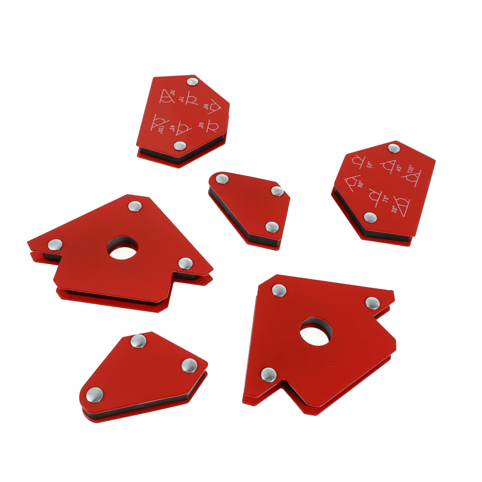 UKCOCO Posizionatore Per Saldatura Magnetico Supporto Magnetico Per Saldatura Magnete Ausiliario Per Posizionatore Multi-angolo Materiale Sicuro e Durevole