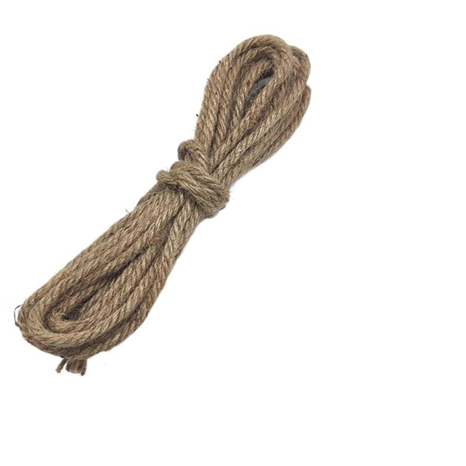 Hksdkabop 6Mm 5Meters Hessian Jute Burlap Garden Twine