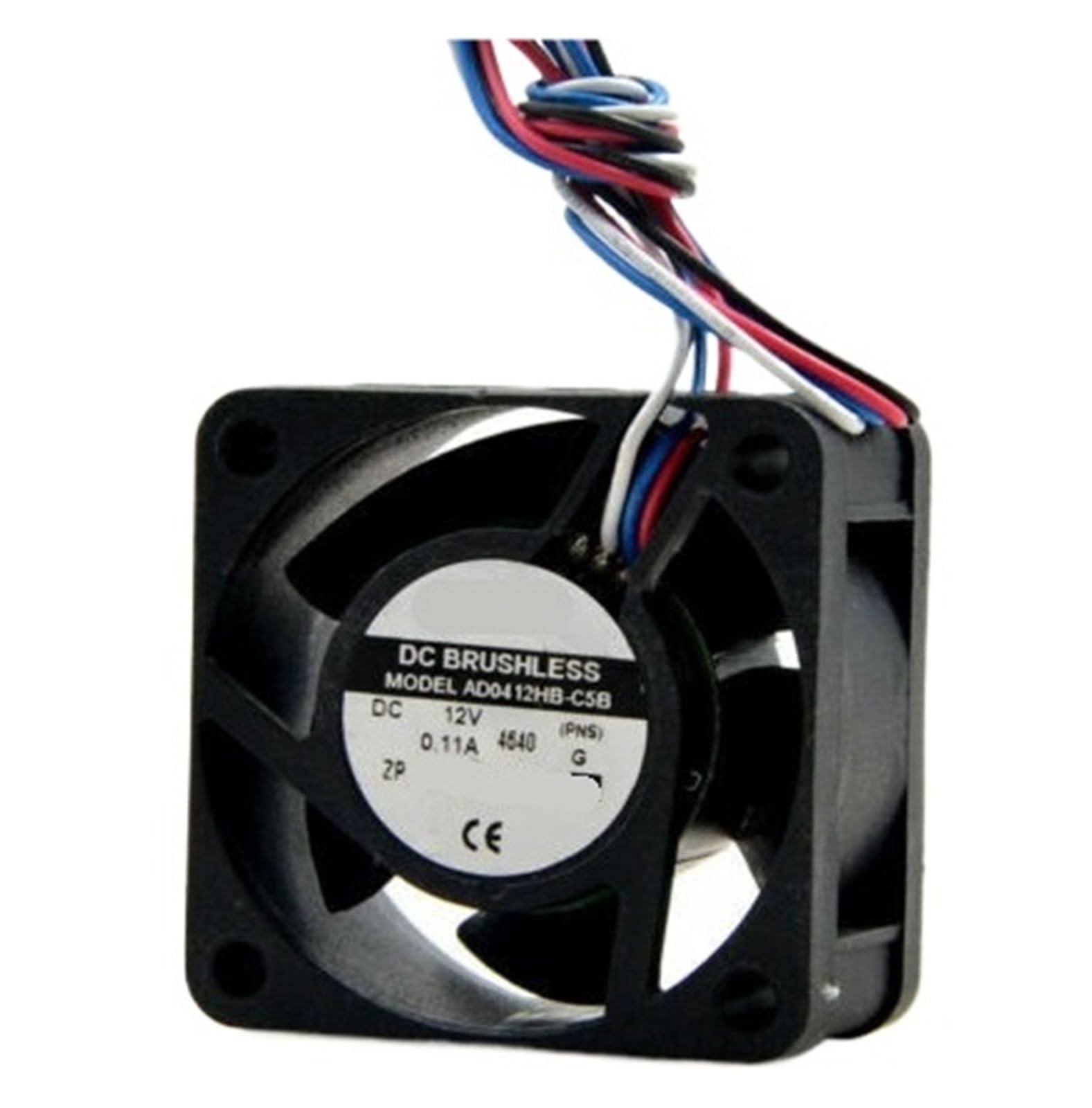 Ventilateur AD0412HB-C5B 12V 4020 à 4 fils pour régulation thermique automatique