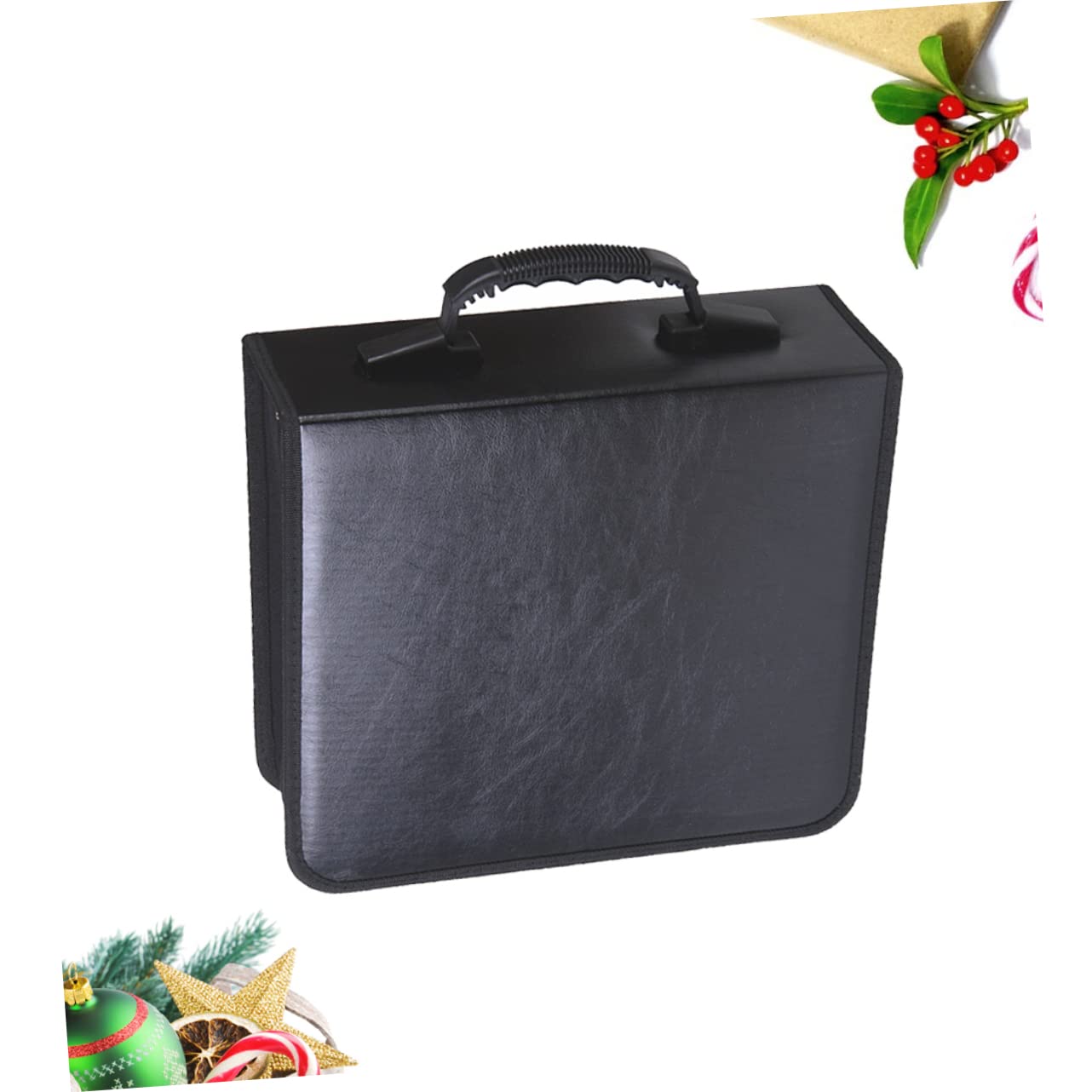 Mobestech Borsa per CD e Dvd da Slot Custodia in Pelle Pu per Auto Scatola Portaoggetti Resistente e Pratica per Riporre CD e Dvd