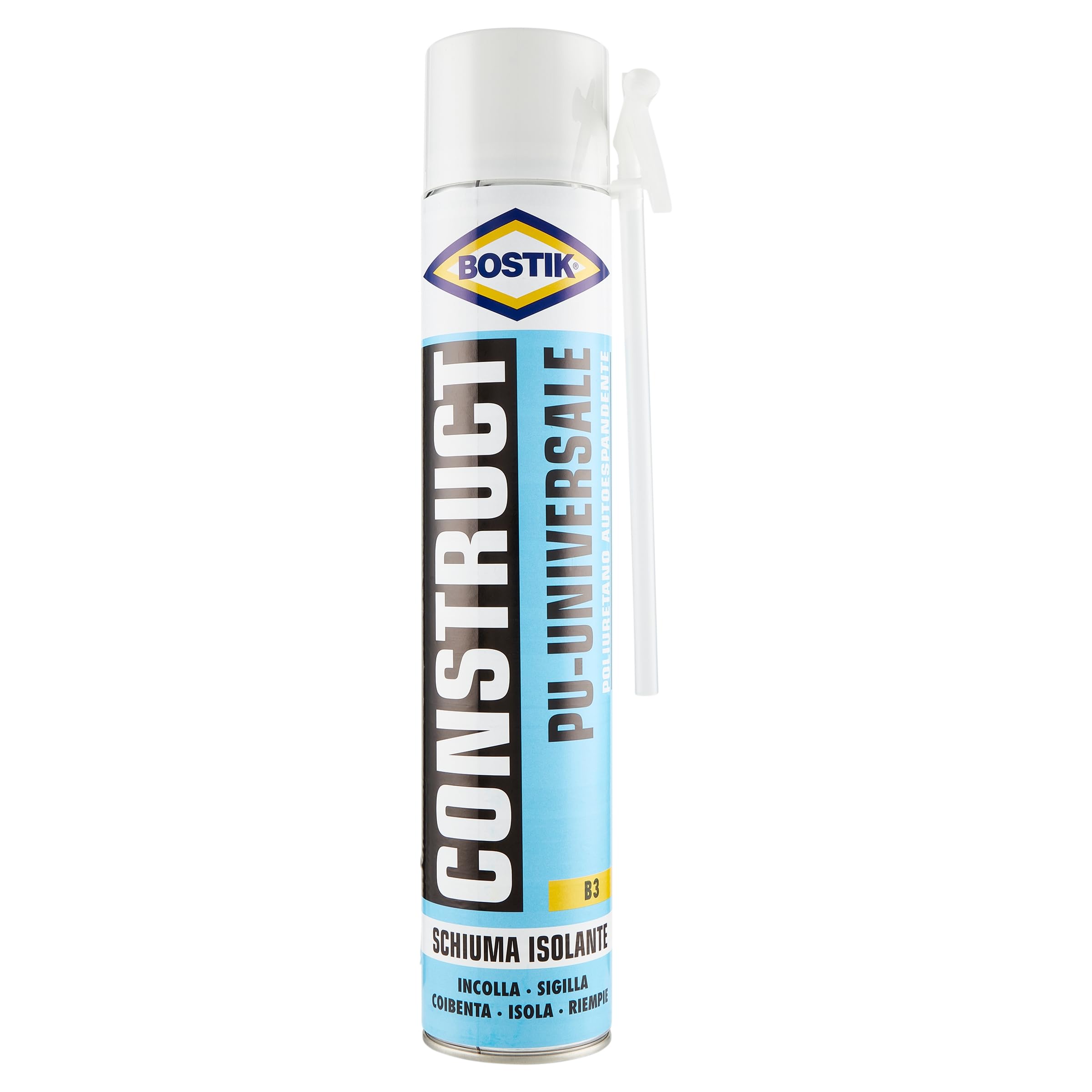 Bostik Construct PU Schiuma Poliuretanica Isolante manuale 750ml