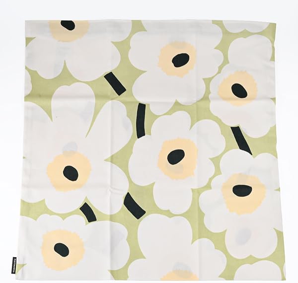 マリメッコ marimekko クッションカバー 50×50cm ピエ二 ウニッコ ライトグリーン オフホワイト 75378 075378 611 北欧雑貨 北欧デザイン [並行輸入品] - 3