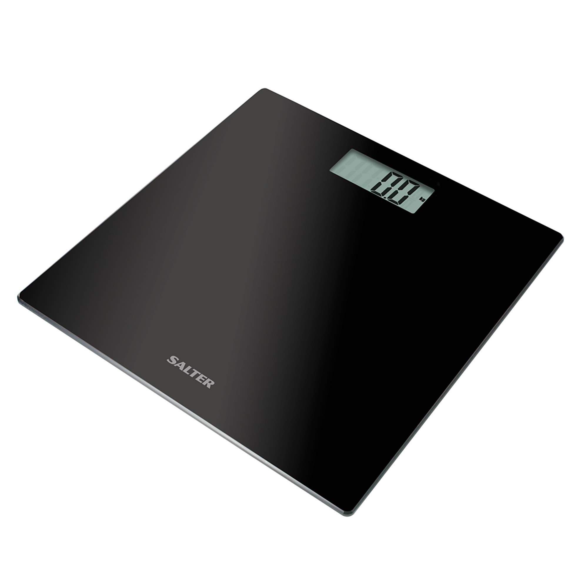 SalterUltra Compact Glass Electronic Scale, Black, 9069BK3R