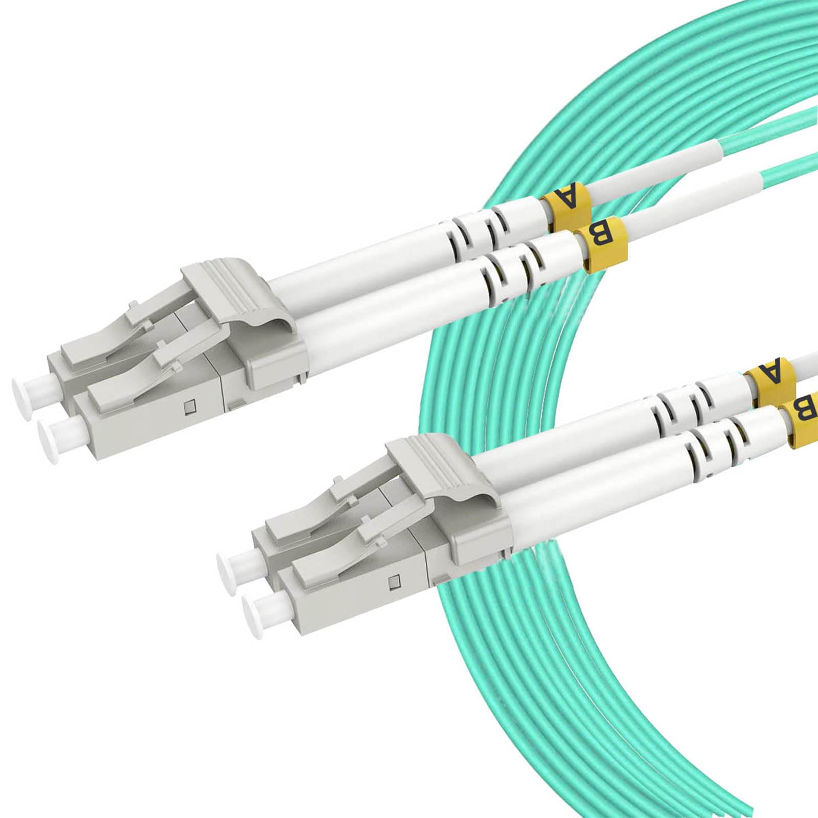 15m 50ft Om3 Lc To Lc Multimode Fiber Patch Cable | Desertcart UAE