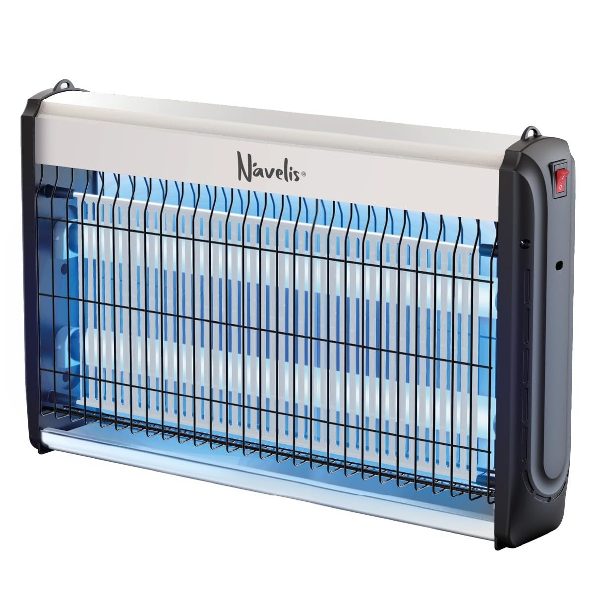 INTEC - Lampe Anti Moustique Intérieur Extérieur 2500V Technologie LED 14W Surface 120m² Elimine Mouches Moucherons & Insectes Volants