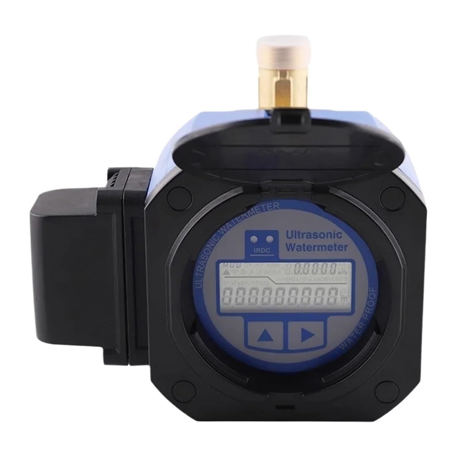 QfUxYYSLD ASW-1 Digital Ultrasonic Water Meter RS485 Modbus Small Diameter Ultrasonic Flow Watermeter DN15-40mm Copper Tube Water Meter(DN25)
