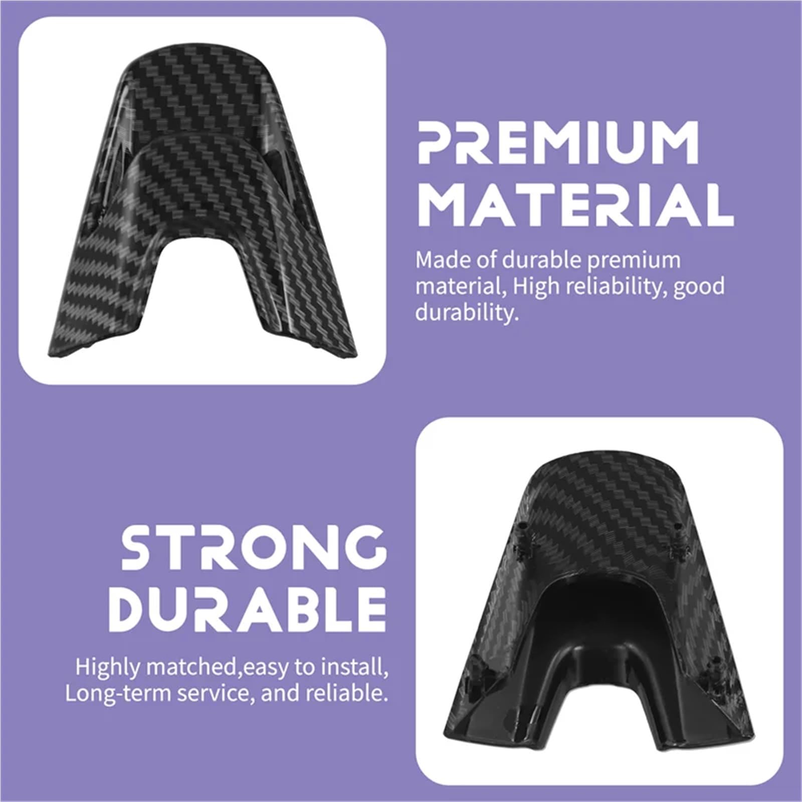 Rear Fairing Seat Cowl Przedni reflektor motocyklowy środkowy wlot powietrza Inter Fairing pasuje do Ducati Streetfighter V4 V4S 2020-2023-A52R