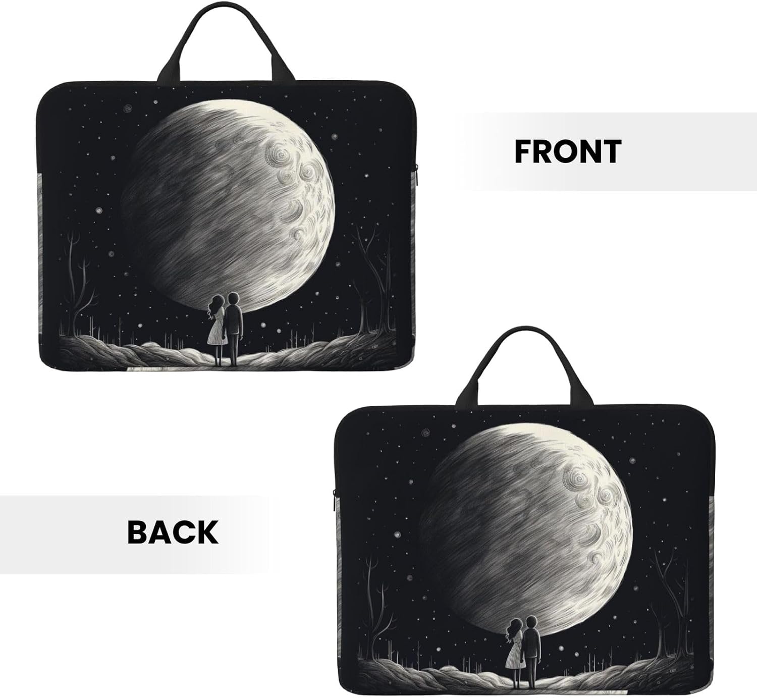 Laptop Case 14 inch Shockproof Protective Laptop Bag Briefcase Computer Bag image 5