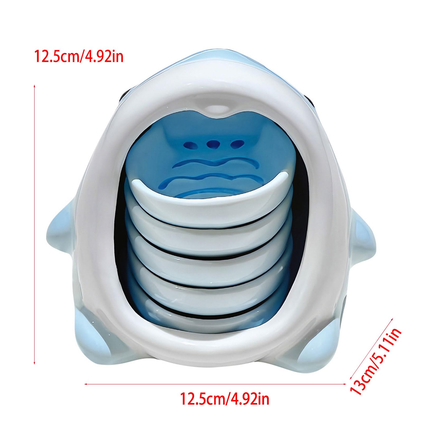 Set ciotole in ceramica per salse impilabili con, C