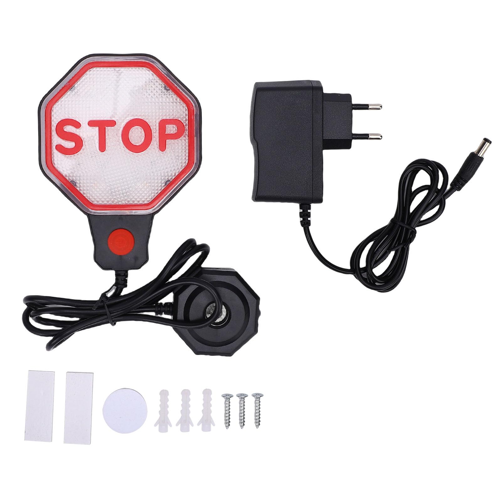 Capteur de Stationnement de Garage à LED Réglable pour Une Aide au Stationnement sans Effort pour Toutes Les Tailles de Véhicules, avec Options d'alimentation, Idéal pour Les Espaces de