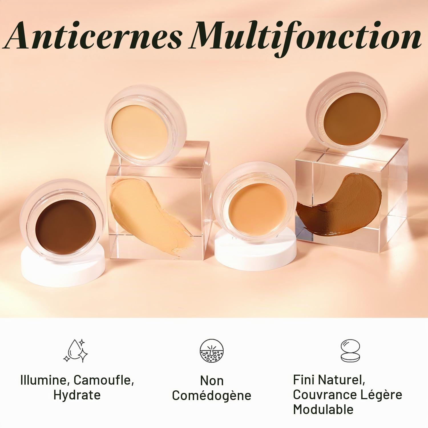 RMS Beauty UN Cover-Up Concealer - 22 Lght Medium For Women 0.2 oz Concealer