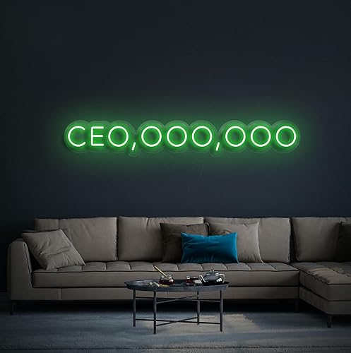 40 "Vivid Sign Nuevo CEO Cerveza Lindo Super Brillante Decoración de Pared Luz Vivid LED Neon Sign Lamp 40CEO474