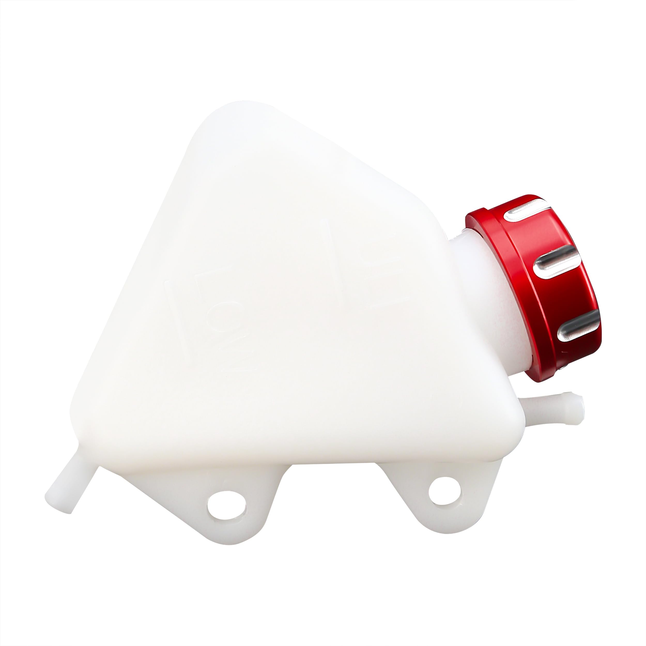 Coolant Bottle Reservoir Tank Radiator Overflow Fit for Kawasaki KLX250 KLX 250 1994-2007 2000 2001 2002 Motorcycle Dirt Bike Off-Road (Red, ABS