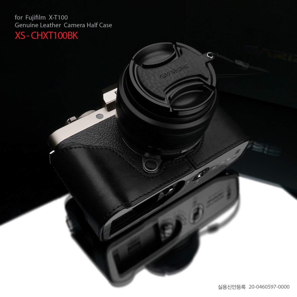 Amazon.com : Gariz XS-CHXT100BK Genuine Leather Half Case for Fuji