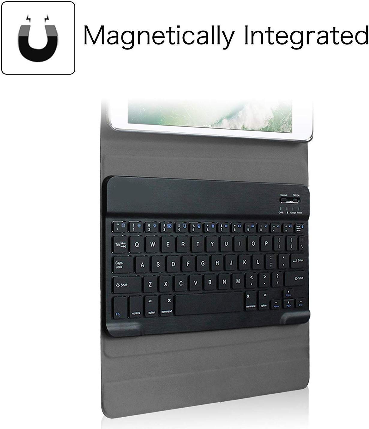 ProElite Detachable Wireless Bluetooth Keyboard Smart flip case