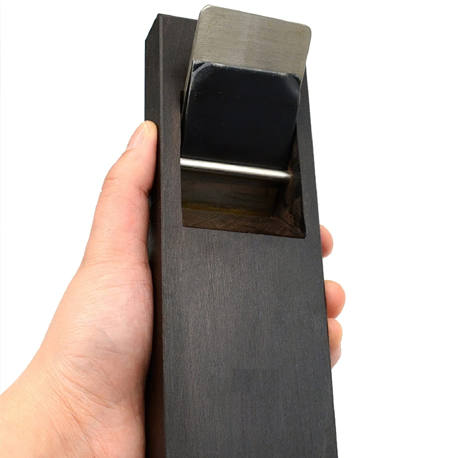 Mini cepilladora de mano, herramienta de avión japonés para bricolaje carpintería, recorte, cepillado de madera (10")