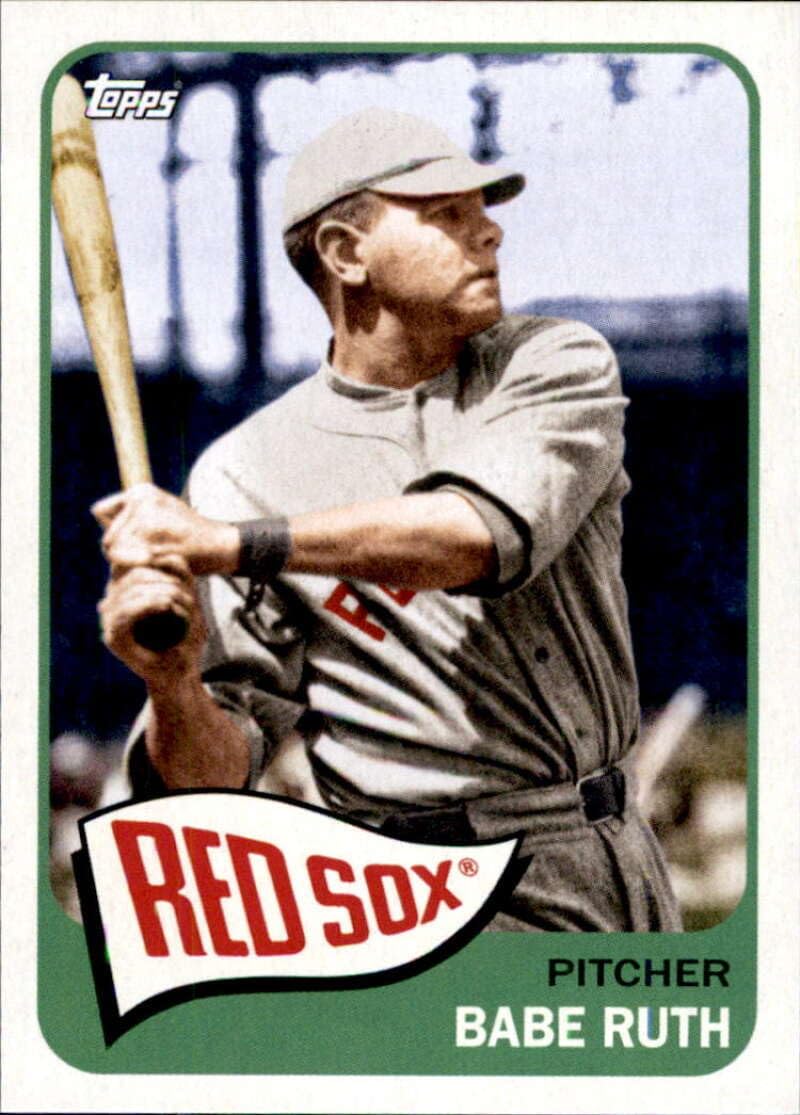 Amazon.com: 2023 Topps Archives #112 Babe Ruth Boston Red Sox MLB Baseball  Card NM-MT : Collectibles & Fine Art