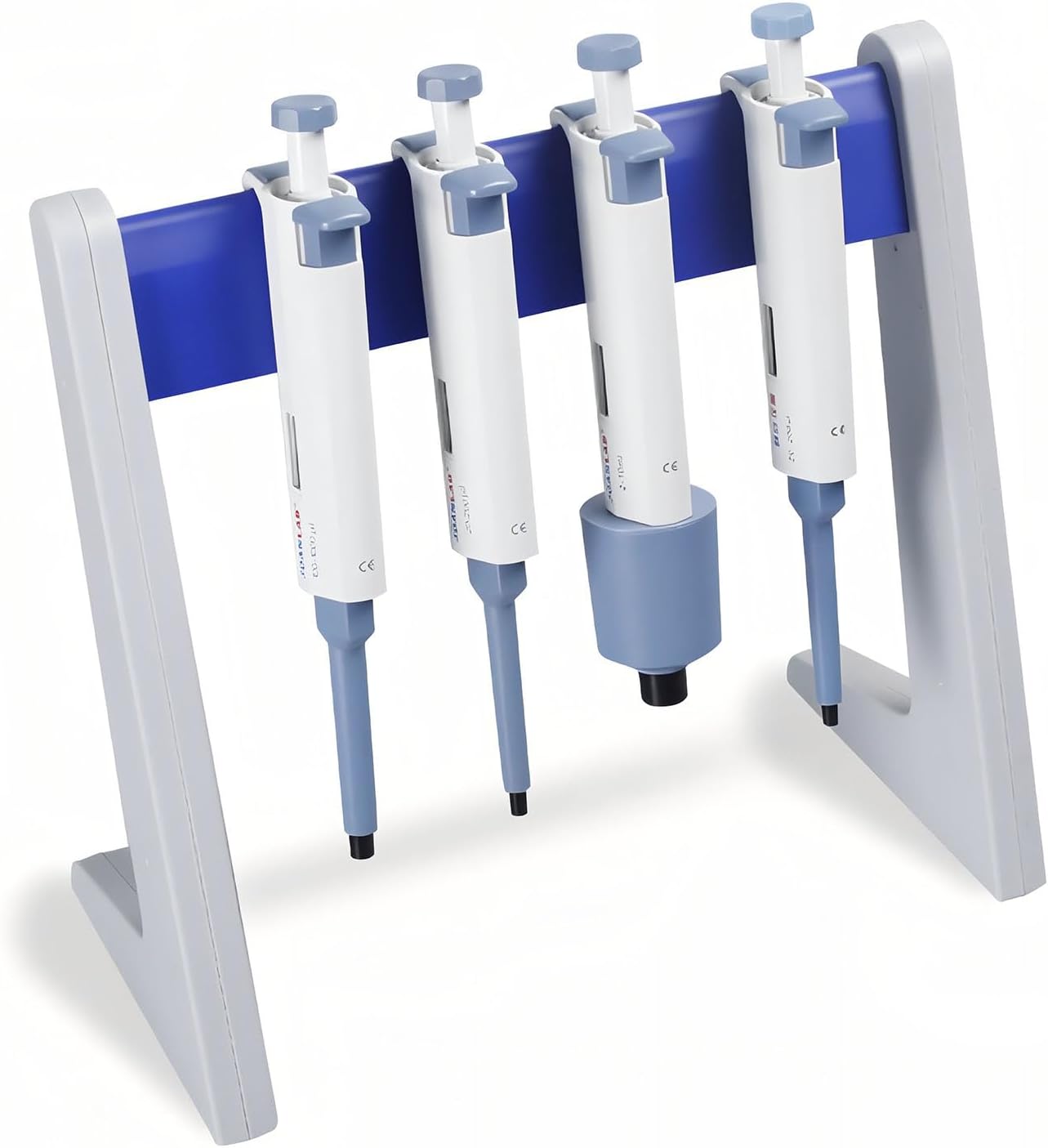 Fristaden Lab Linear Pipettor Stand Holds 8 Pipettes, Laboratory Pipette Rack, Pipettor Holder Fits Up to 8 Laboratory Pipettes, 1 Piece | 1 Year Warranty