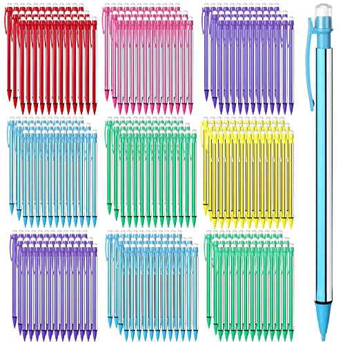 Colarr 200 Pieces Mechanical Pencils 0.7 Mm With Eraser Colored Inkless Pencils Cute Mechanical Pencils For School Student Writing Drawing Sketching #TOP28