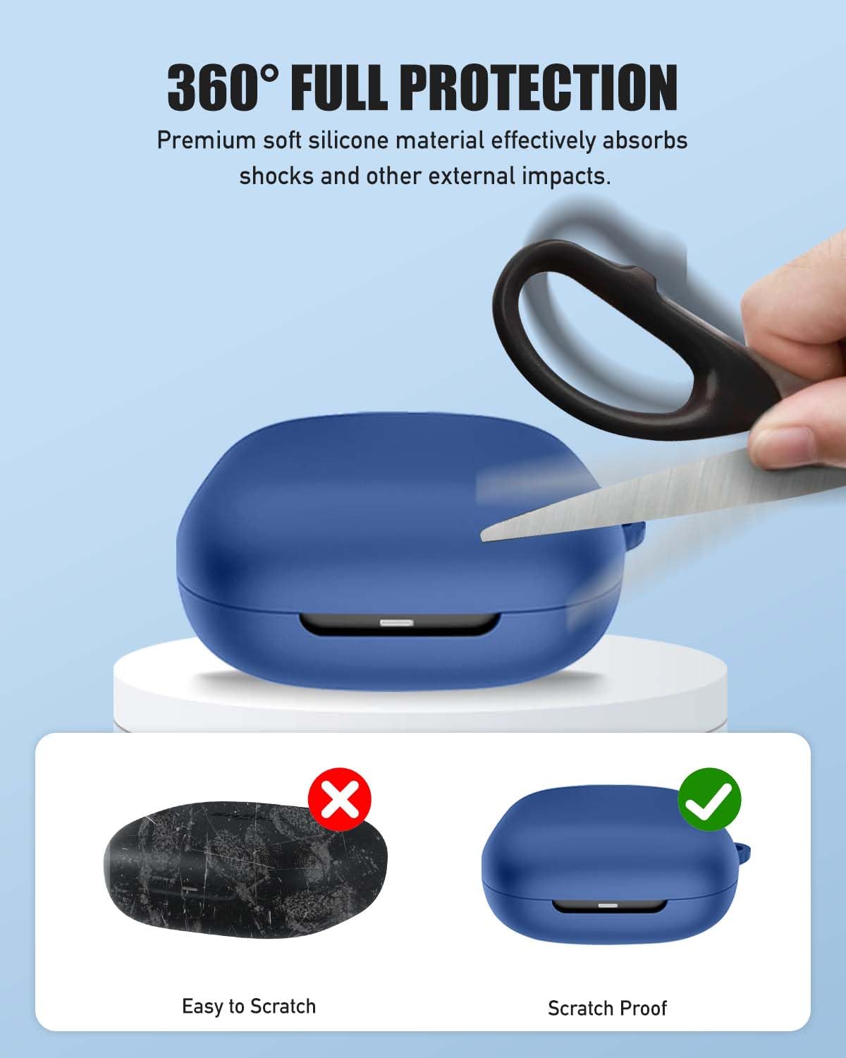 Amazon.com: Case for SHOKZ OpenFit 2, Silicone Protective Cover