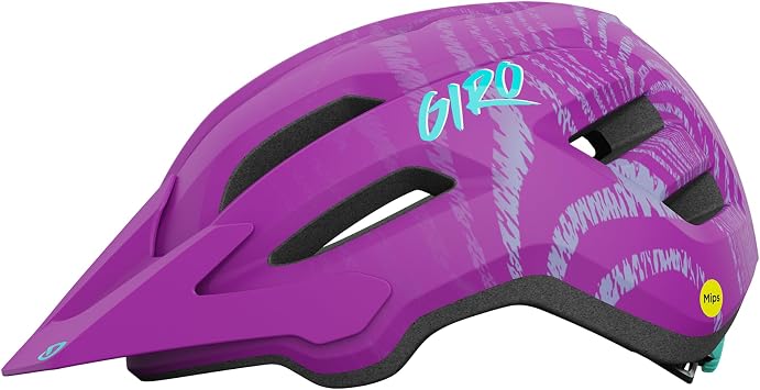 Giro Fixture MIPS II Road Bike Helmet - Matte Purple Ripple Universal Youth (50-57cm)