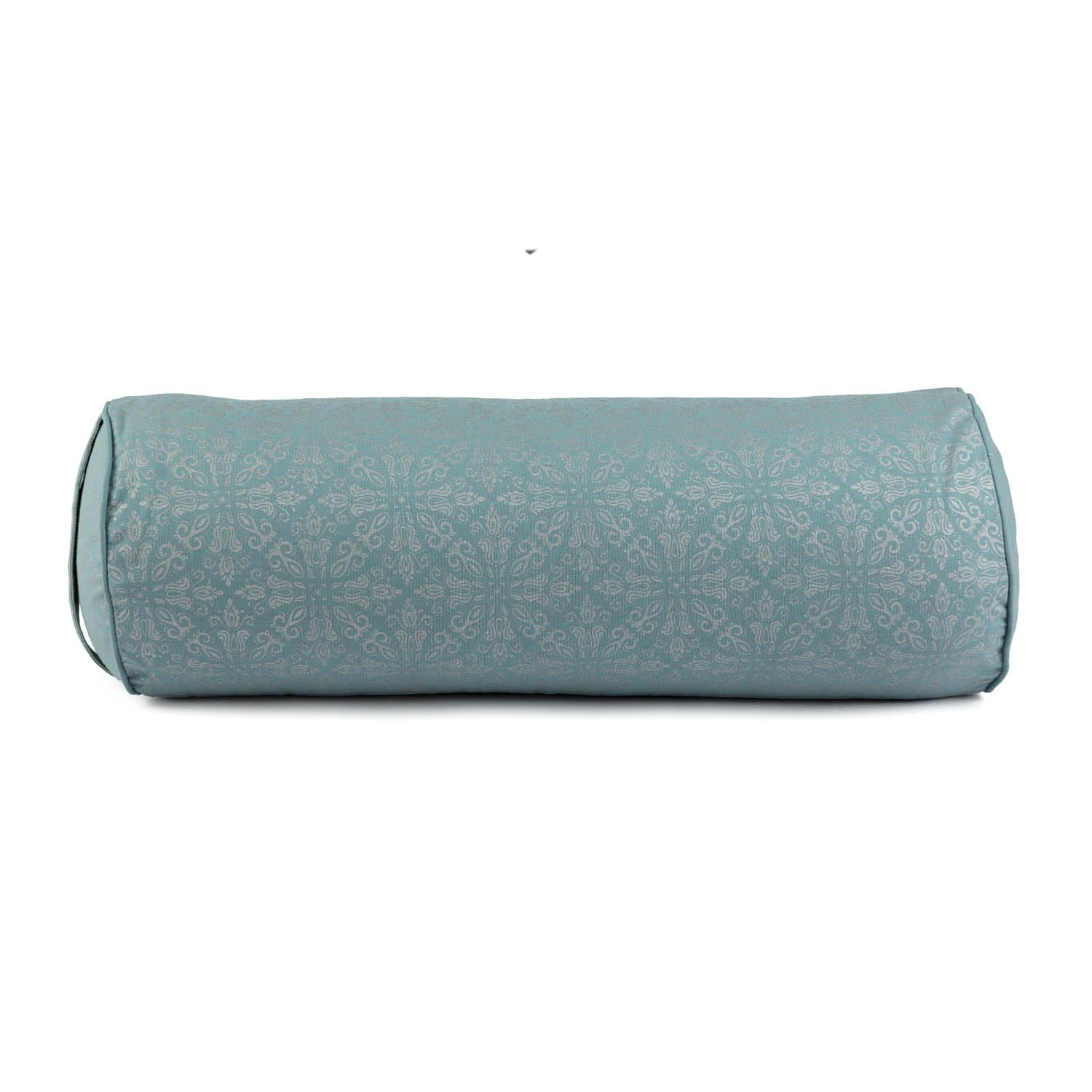 Bodhi Yoga Bolster Ø 23 cm | Maharaja Collection | Abnehmbarer & Waschbarer Bezug aus 100% Baumwoll | Yogarolle mit Bio-Dinkelfüllung | Yogakissen für Restorative & Yin Yoga
