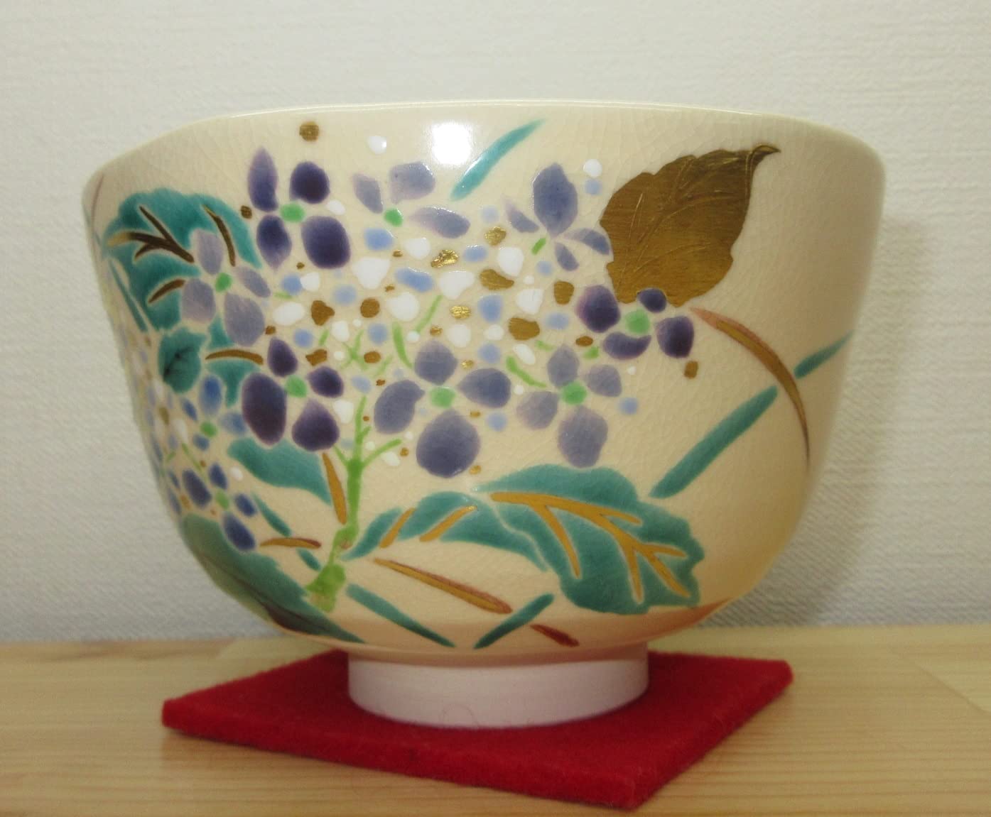 送料込【逢絢亭・新品】茶道具 茶碗 京焼 紫陽花の絵 花蝶窯 手塚石雲 共箱入り Amazon | 【逢絢亭】茶道具 茶碗 抹茶茶碗 京焼 紫陽花の絵 花蝶