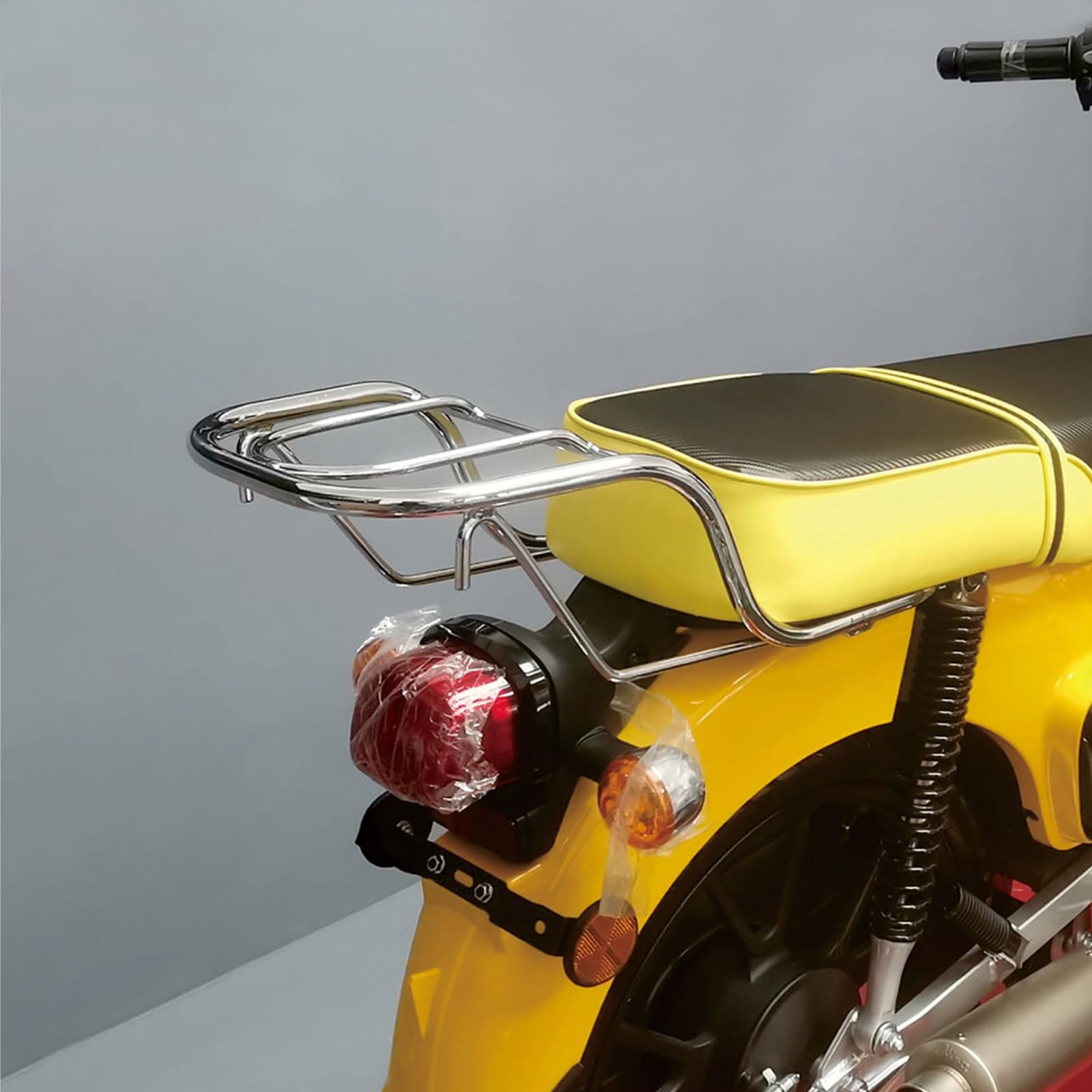 cc110 cc50 クロスカブ用　ロングシート　延長キャリアセット Amazon | HI-LINE スライドキャリア+ピリオンシートセット