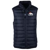 Men’s Nylon Insulated Vest – Water Resistant, Front Zipper Pockets