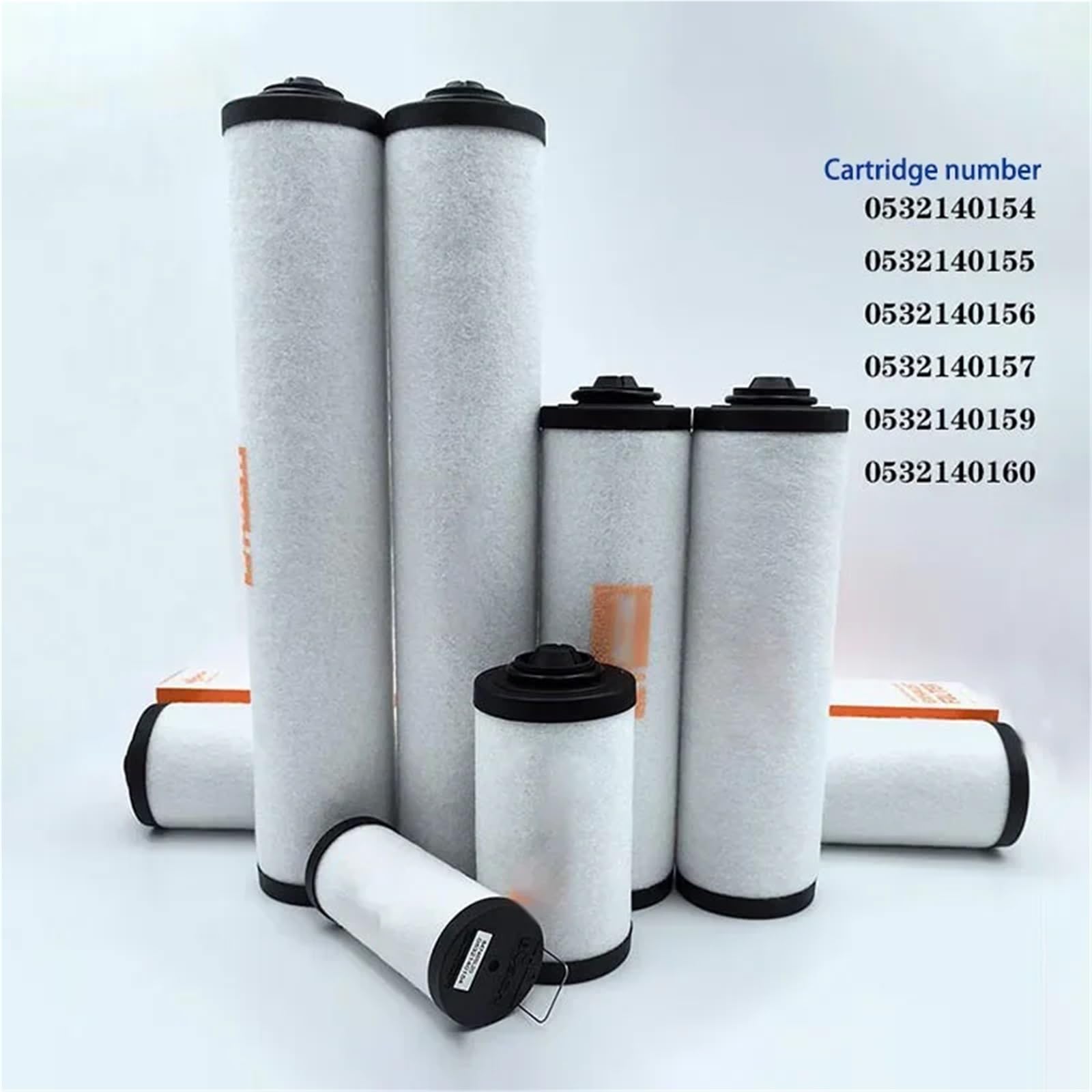 Crankcase Ventilation System Filter für Vakuumpumpenpatronen Ölnebelabscheider Abgasfilter RA0100 RA0040 RA0063 RA0020 0532140155 0532140159