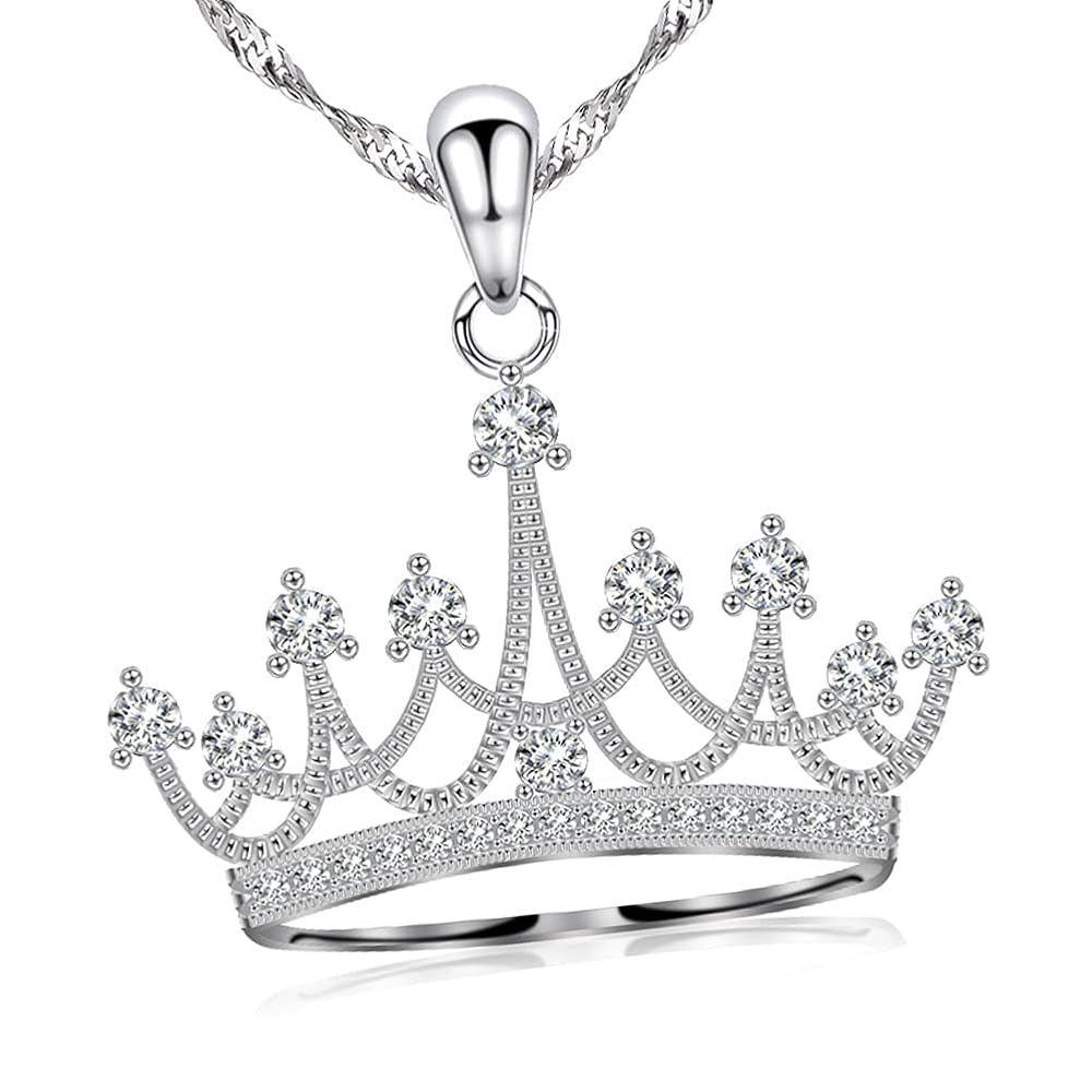 Amazon.com: Gemschest Sterling Silver Round Cubic Zirconia