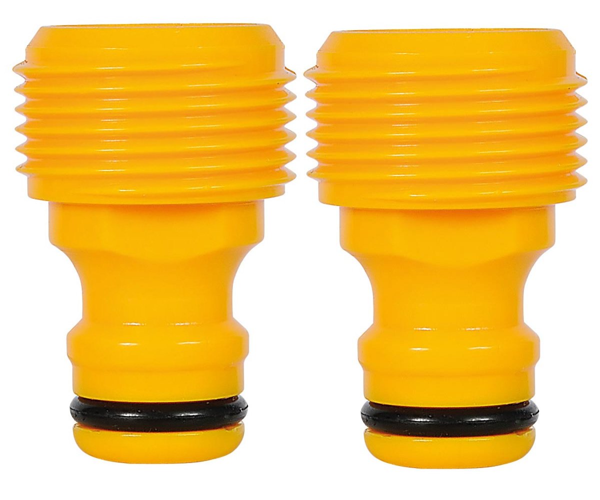 2 X Hozelock 2289 Male Threaded Adaptor 3/4in BSP Male (HOZ2289)