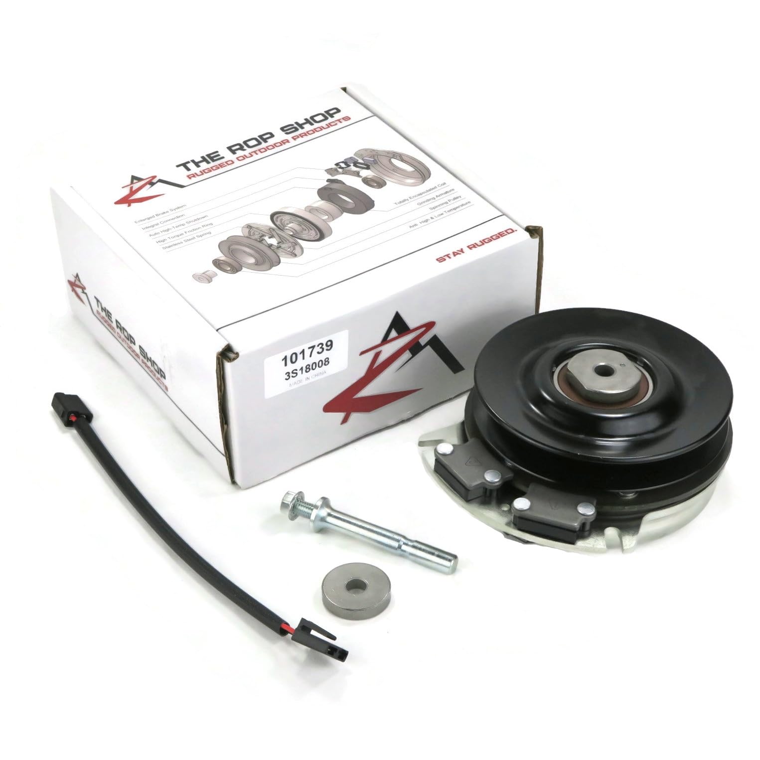 Amazon.com : The ROP Shop Electric PTO Clutch for John Deere ZTrak