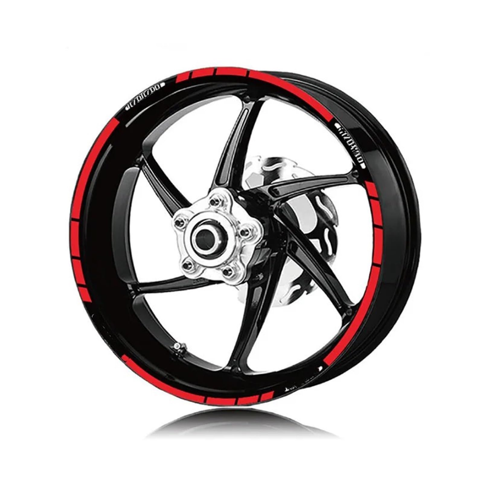 Motorrad Vorne Hinten Reflektierende wasserdichte Aufkleber Für Für XSR700 Für XSR900 Rad Decals Aufkleber