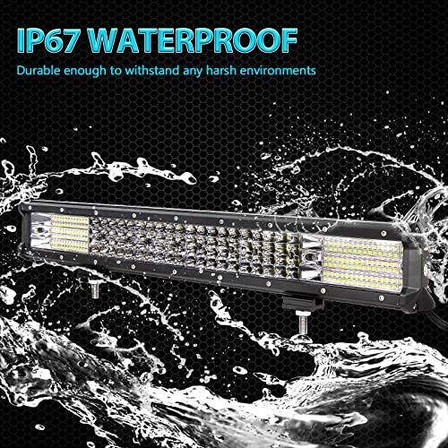 Barras Luminosas LED SKYWORLD 510W de Alta Resistencia Offroad 6