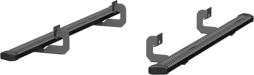 ARIES 2559008 SlimGrip 5" x 78" Black Aluminum Running Boards, Fits Select Ford 
