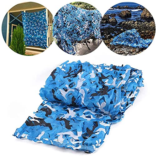 Filet d'ombrage bleu marin contre la chaleur pour pergola et grand jardin
