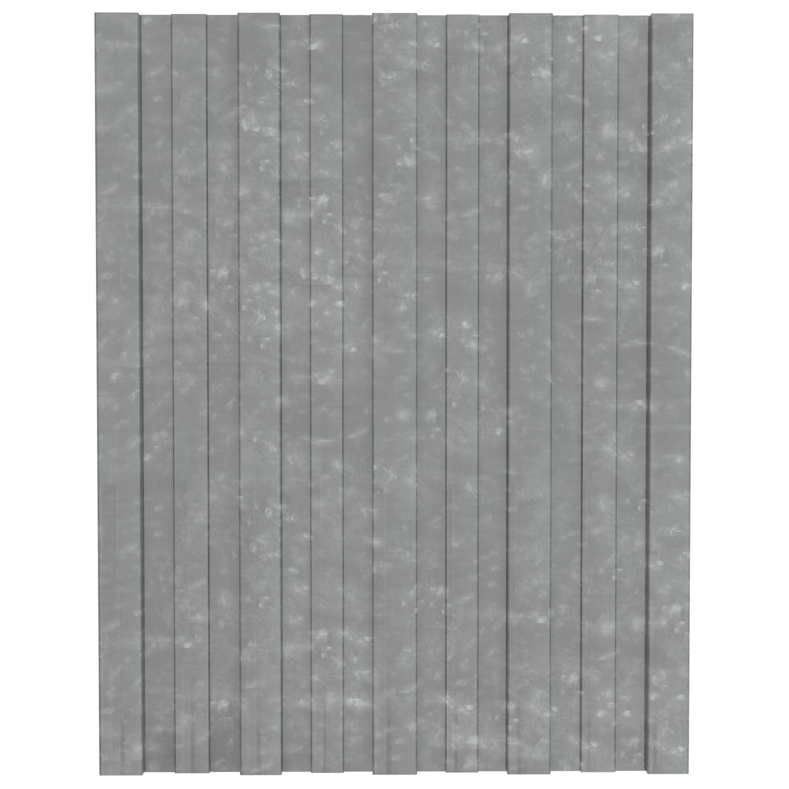 36 paneles de techo de acero galvanizado de 60 x 45 cm para cobertizos de jardín y cobertizos, cubierta de techo estable para edificios temporales