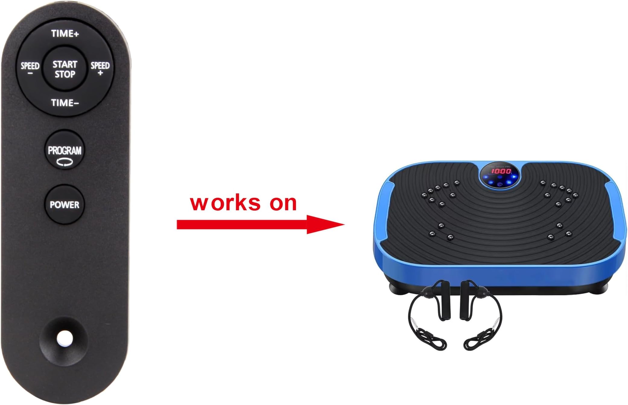 Replacement Remote Control Compatible for AXV Vibration Plate Exercise Machine Platform (1pk)