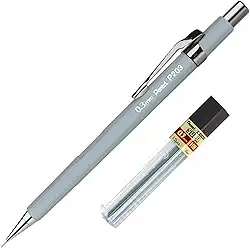 Pentel Lapiseira P200 Cores Tradicionais Japonesas 0.3mm Asaguinezú Cinza + 1 Grafite SM/P203-JNM