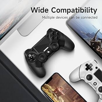 Amazon.com: AceGamer 2 Pack for PS4 Controller, Wireless