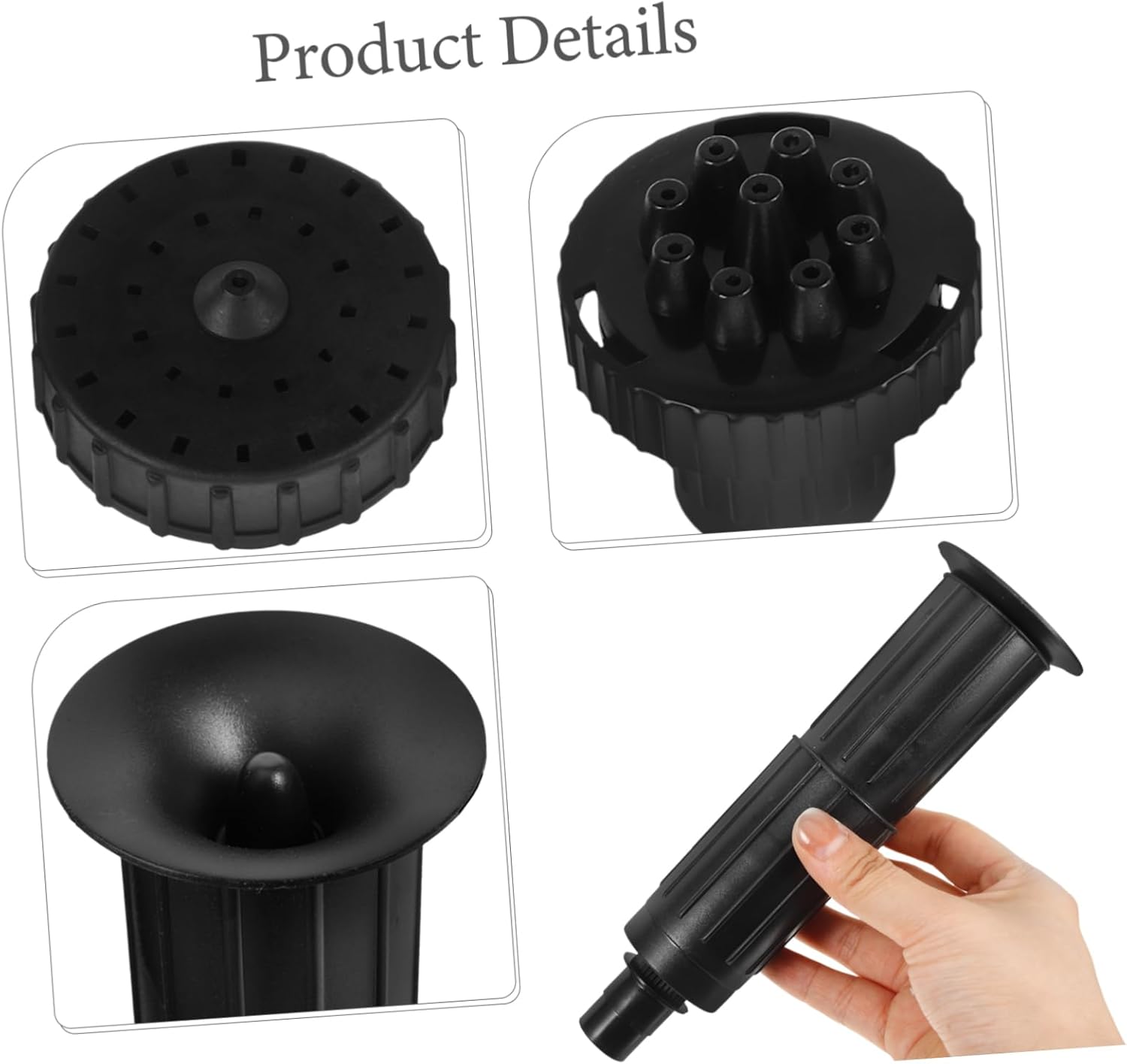 1Set Water Fountain Nozzle Durable Spray Head for Garden Water Flow Replacement for Outdoor Fountain Features