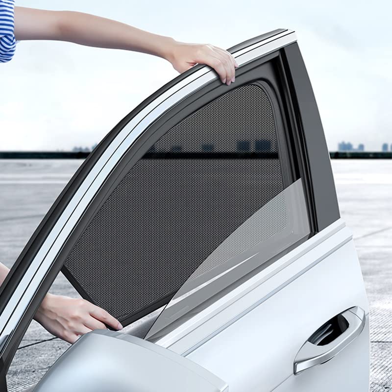 Parasole per parabrezza Per Ford Per Ranger T6 2014-2022 Magnetico Auto Parasole Shield Parabrezza Anteriore Telaio Tenda Posteriore Finestra Laterale Parasole Parasole Pieghevole(Dimensione:5pcs