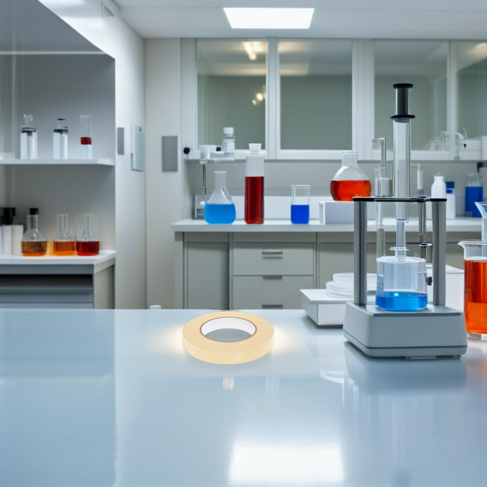 Nastro Indicatore per Processo Sterile Alta Temperatura Resistenza per Uso Medico Ospedali Cliniche Laboratorio Controllo Infezioni