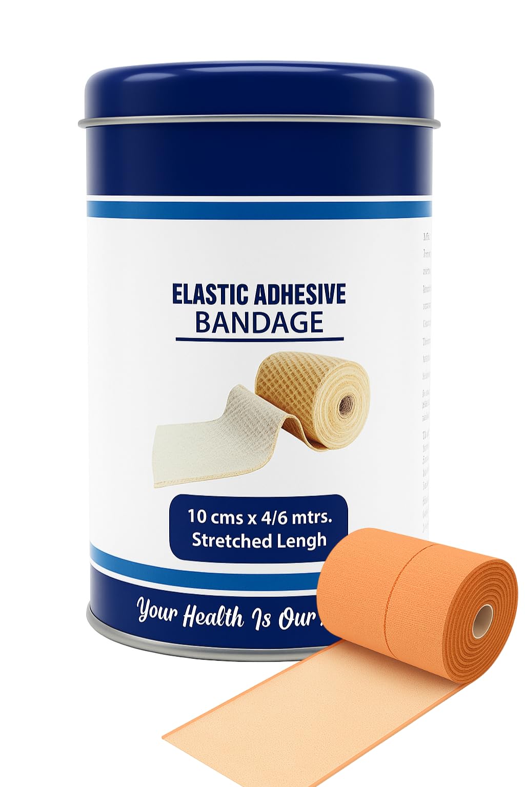DipNish Premium Elastic Adhesive Bandage Self-Sticking Bandage (10cm x 4mt)-image-40