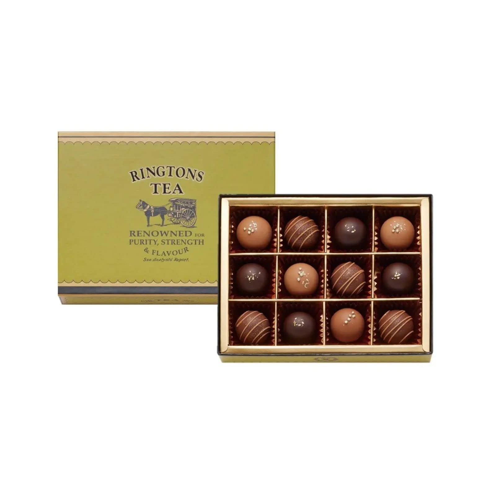 Amazon | リントンズ×モロゾフ リントンズの英国紅茶トリュフ（12個