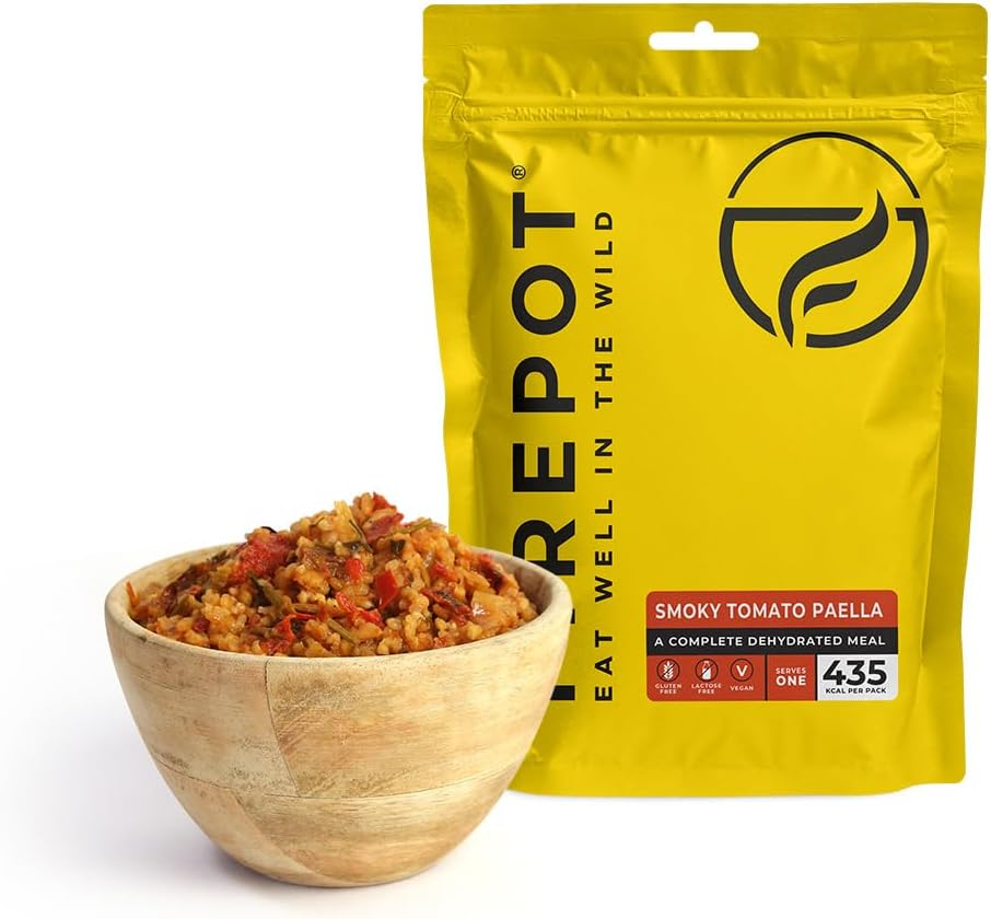 Firepot Smoky Tomato Paella (Regular) - Healthy VEGAN Dehydrated Expedition Food