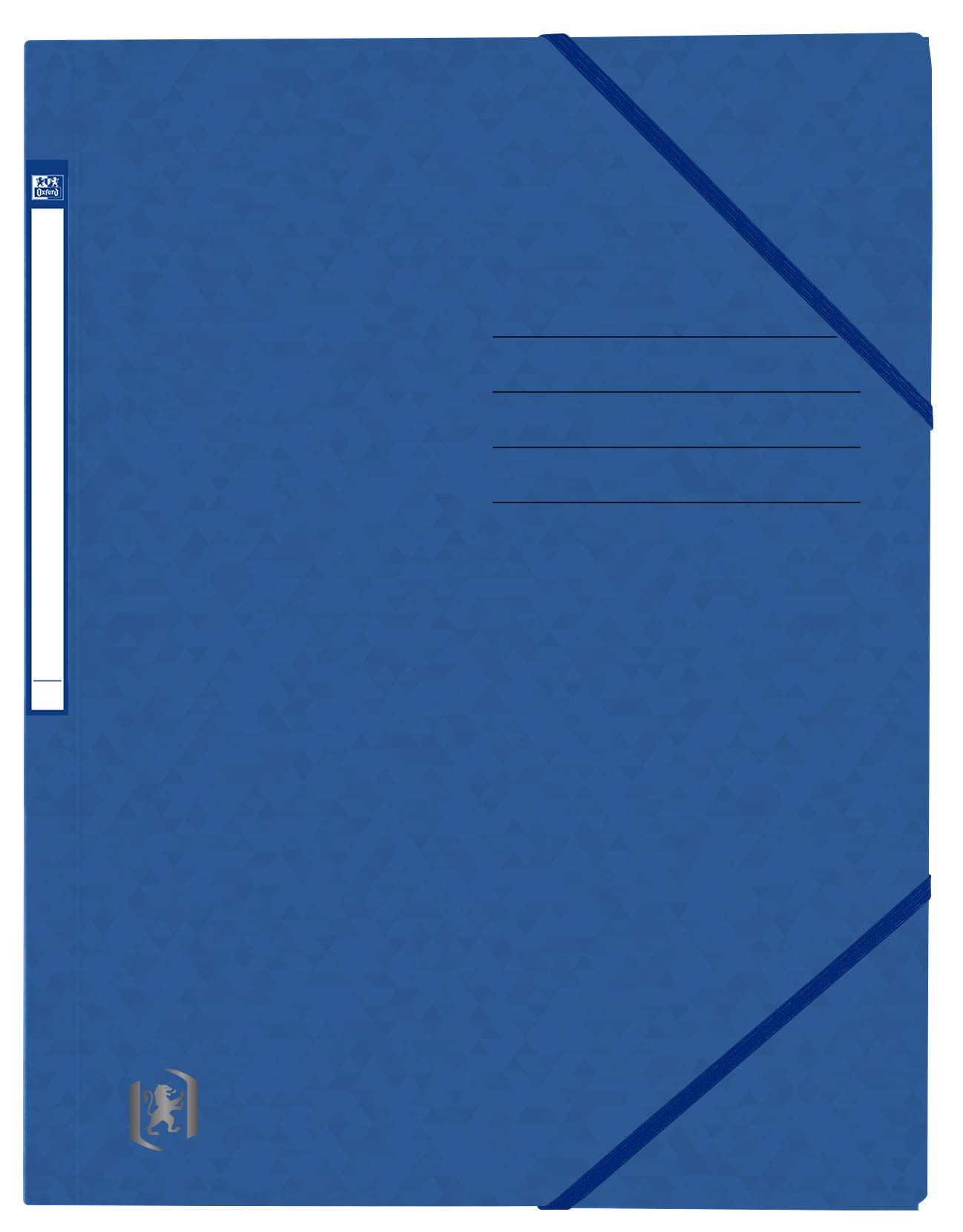 Oxford Top File + cartellina angolare A4, extra resistente, in cartone, 10 colori, confezione da 25, 400124547